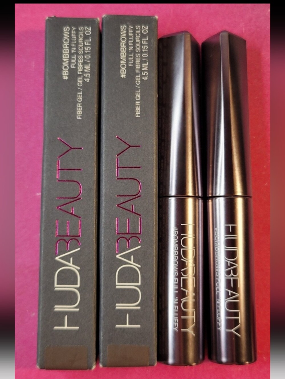 Huda Beauty Bombbrows Bundle Rich Brown